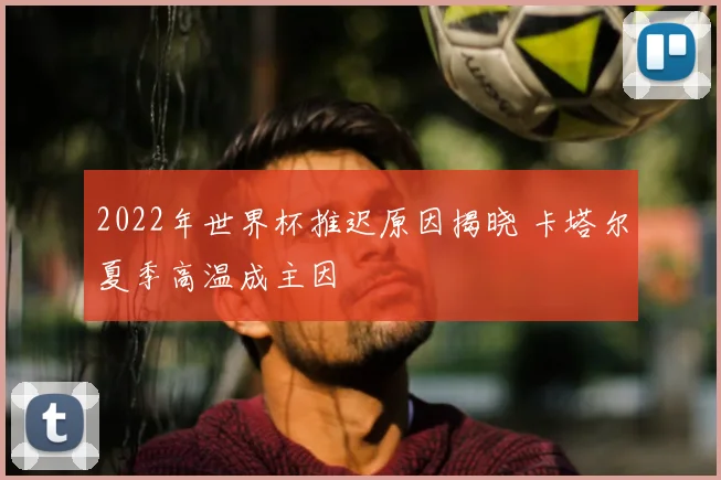 2022年世界杯推迟原因揭晓 卡塔尔夏季高温成主因