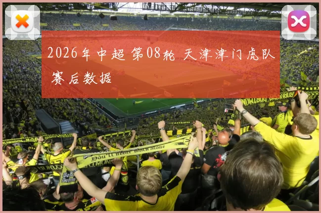 2026年中超 第08轮 天津津门虎队 赛后数据